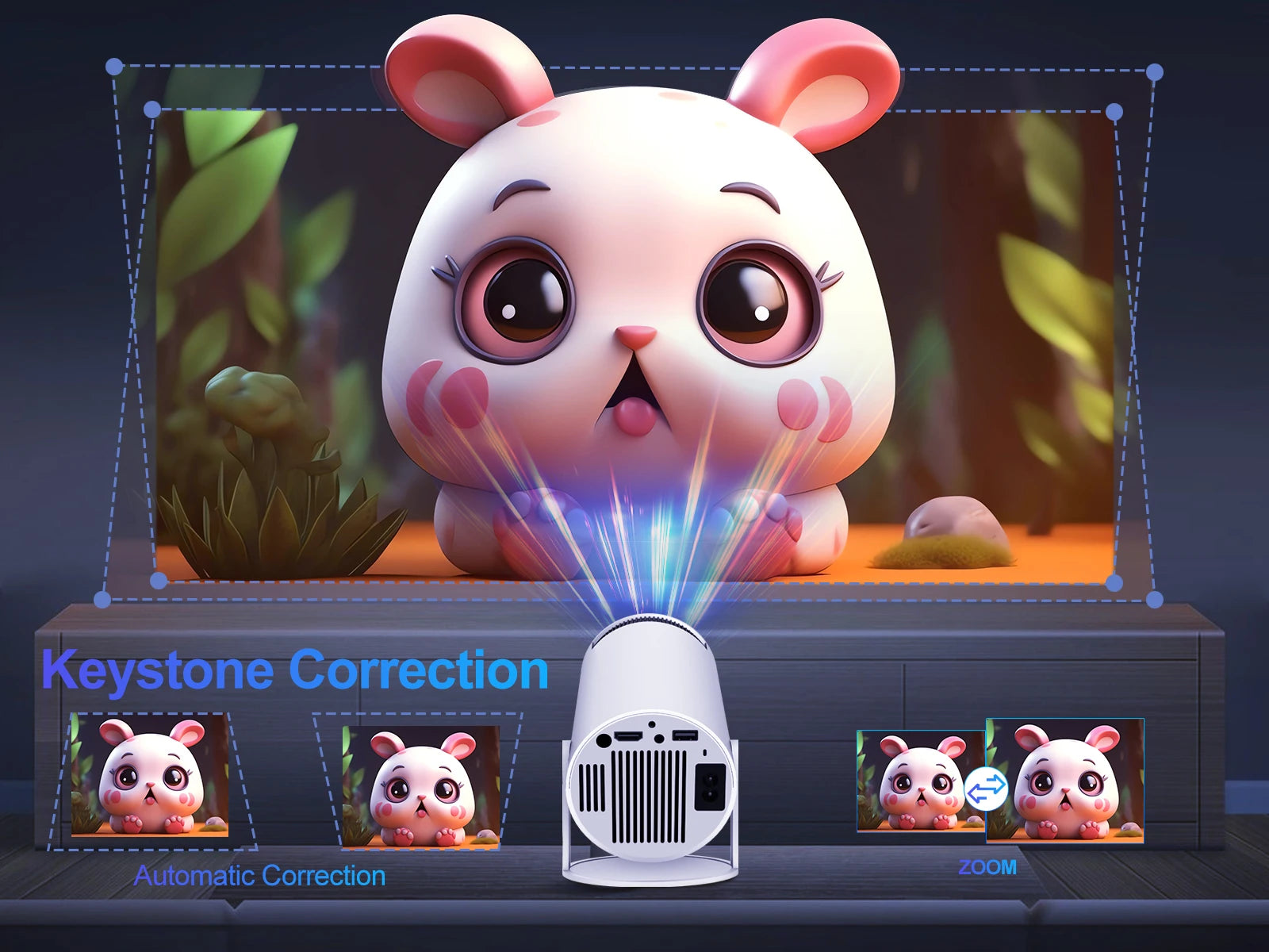 MagCube HY300 Pro Projector